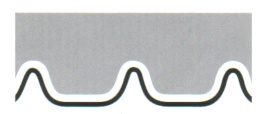 Volantformen eckig